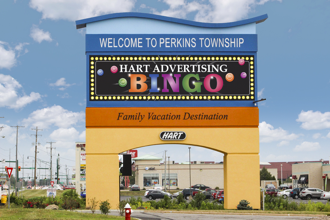 Perkins Township Digital Advertisements
